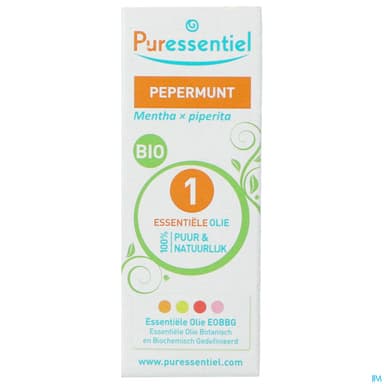 Puressentiel Huile Essentielle Menthe Poivree Bio 10ml
