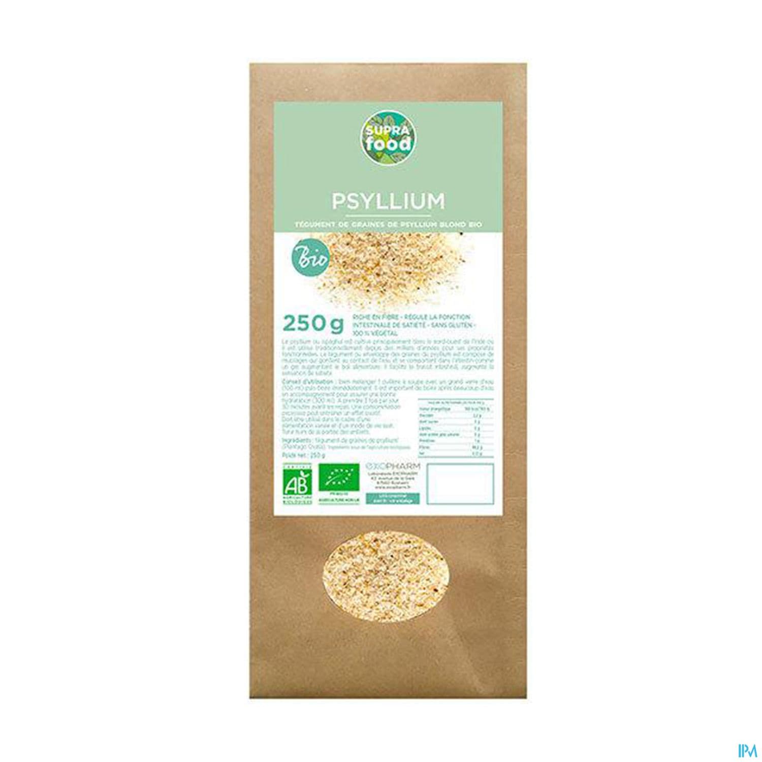 SUPRAFOOD PSYLLIUM 250G