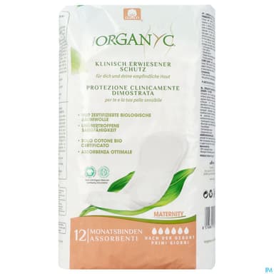 ORGANYC MATERNITY 1ER JOURS 12U