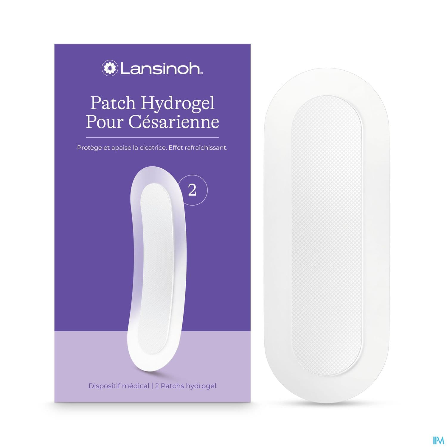 Lansinoh Patch Hydrogel Cesarienne Apaisant Et Cicatrisant 1