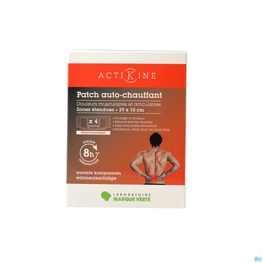 ACTIKINE PATCH AUTOCHAUF 29X10CM 4