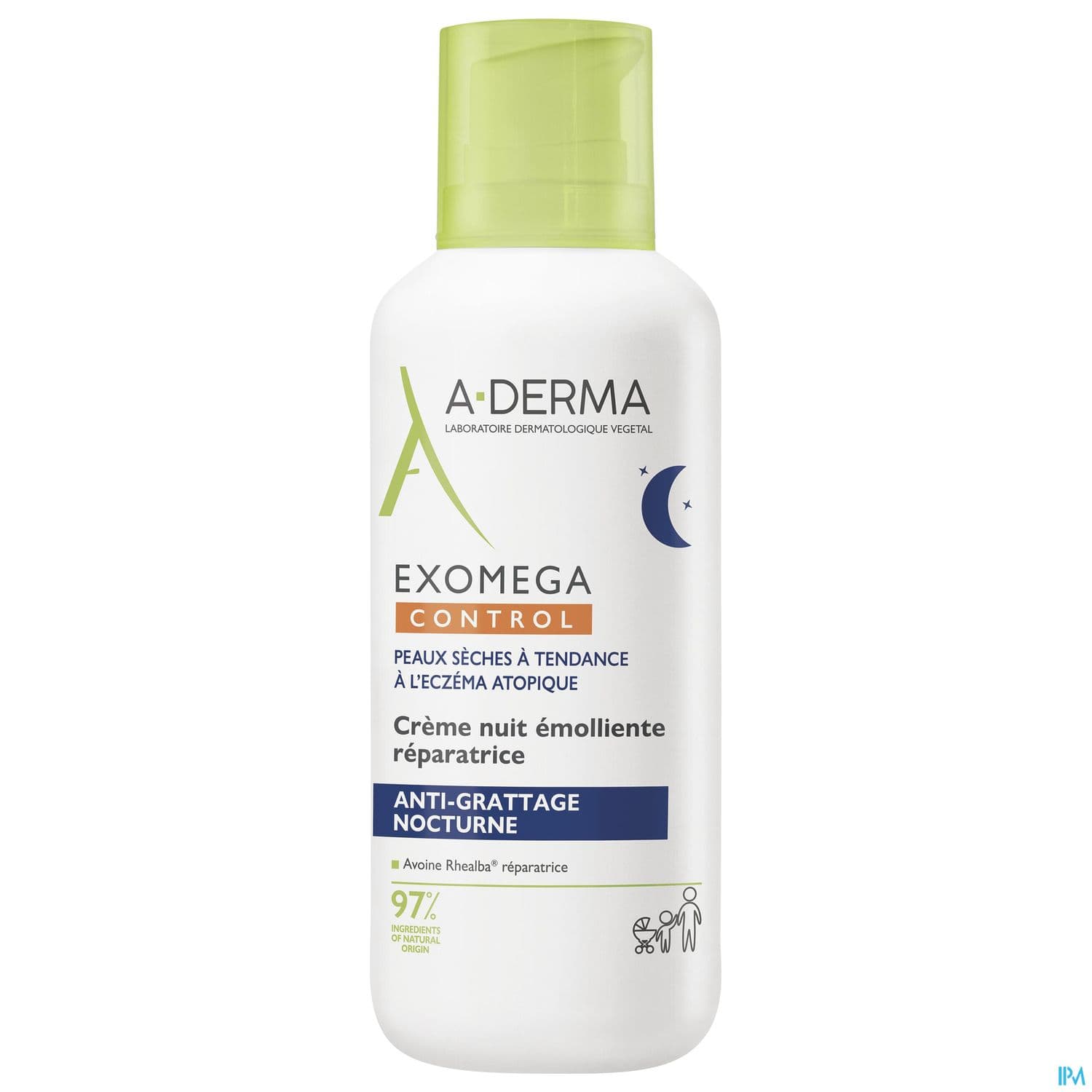 A-DERMA EXOMEGA CONT CR NUIT 400ML