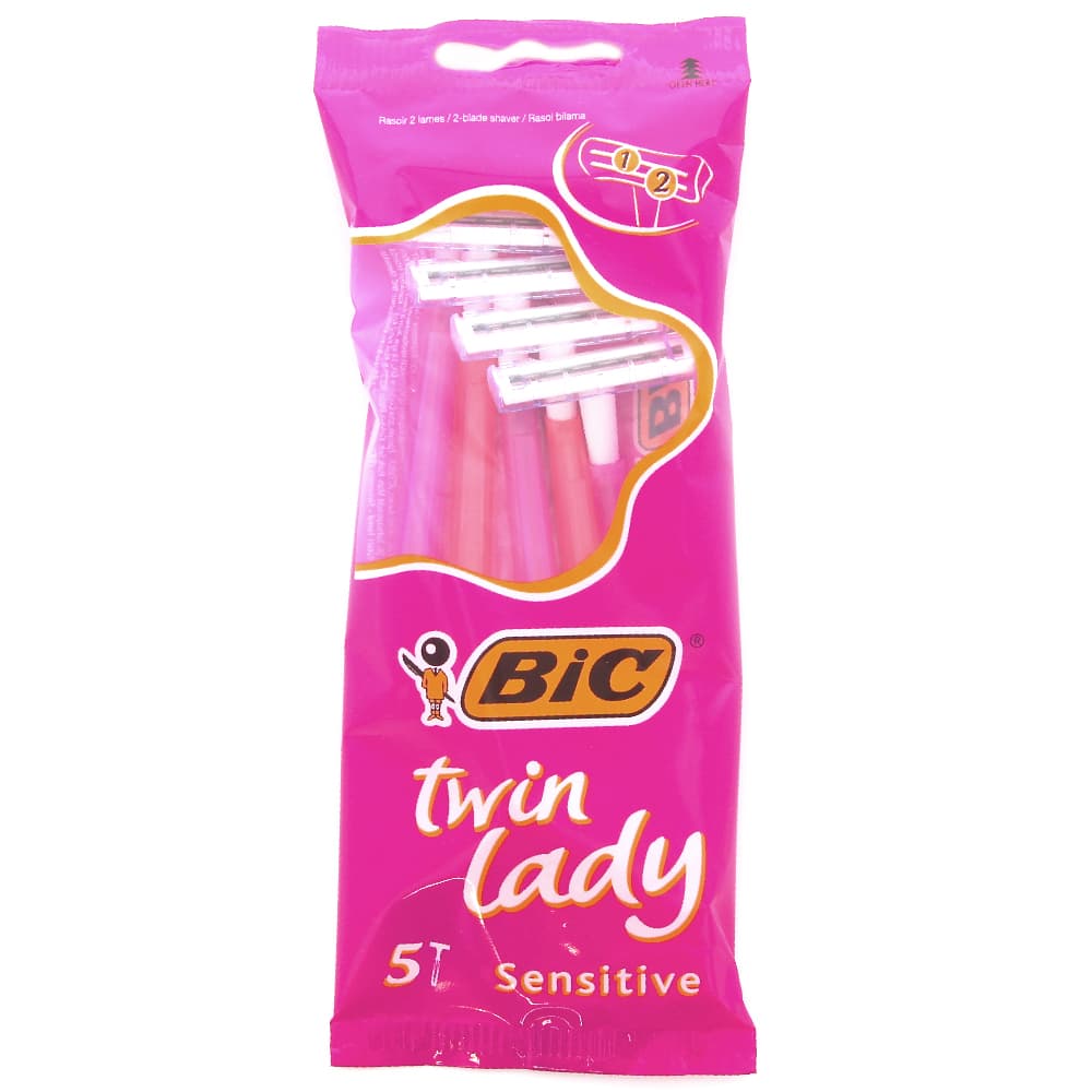 Bic Rasoir Jetable Twin Lady Peaux Sensibles X5