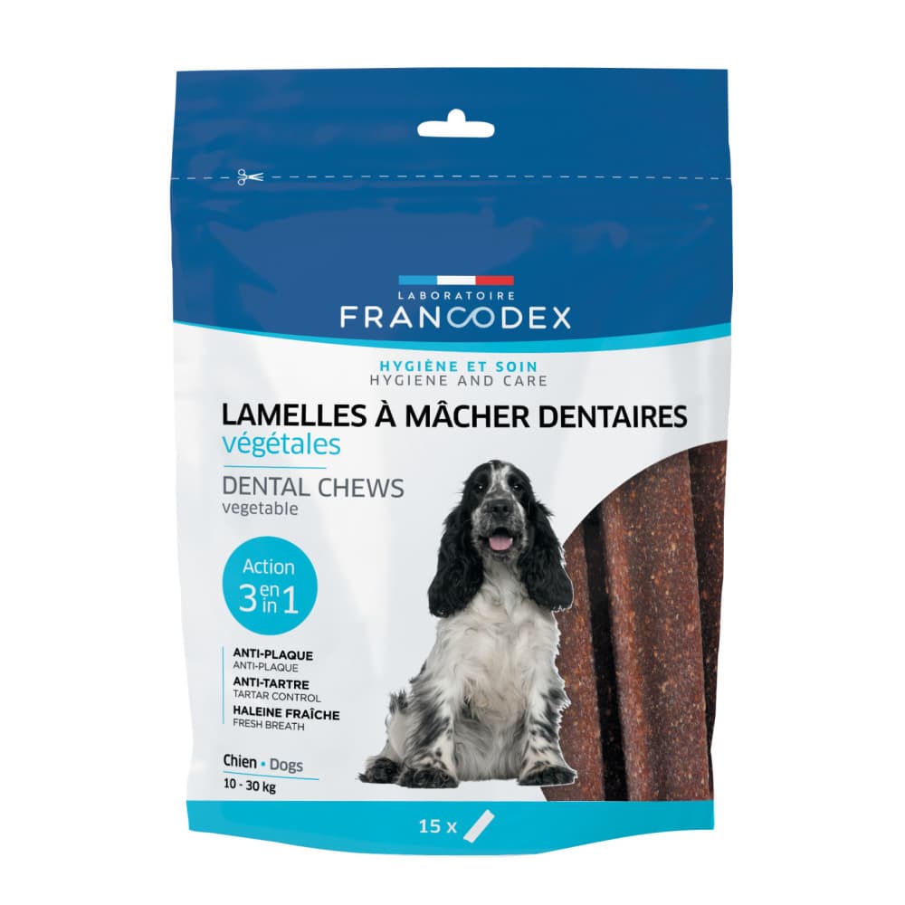 Francodex Lamelle A Macher Chien 10/30kg X15 — Pharmacie du Grand Vitrolles