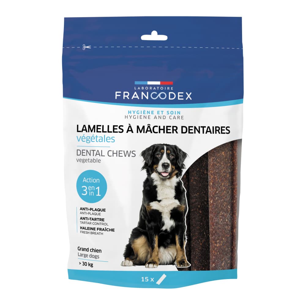 Francodex Lamelle A Macher Chien +30kg X15 — Pharmacie du Grand Vitrolles