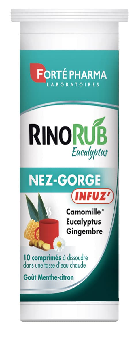 FORTE RINORUB NEZ GORGE INFUZ CP10 — Pharmacie Capucins  Pharma