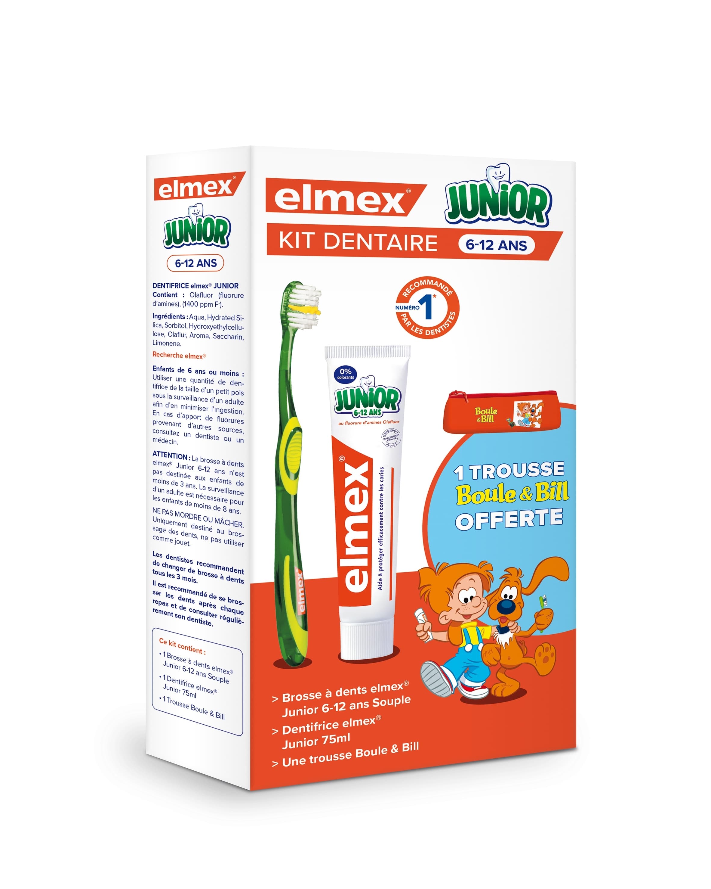 ELMEX KIT DENT JUN BAD+DENT+TROUSS — Pharmacie Tocaven - Bordeaux