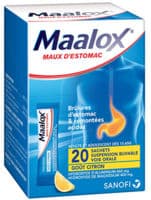 MAALOX MAUX D'ESTOMAC SACHET.20. — Pharmacie Pharmavance Beaubourg