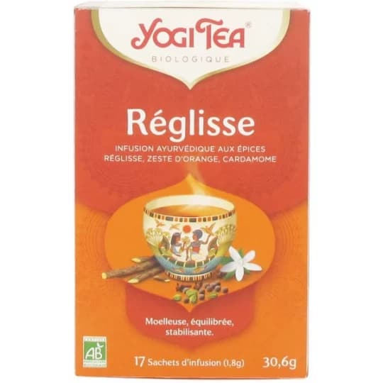 YOGI TEA REGLISSE SACH 17 — Pharmacie Lafayette Rueil