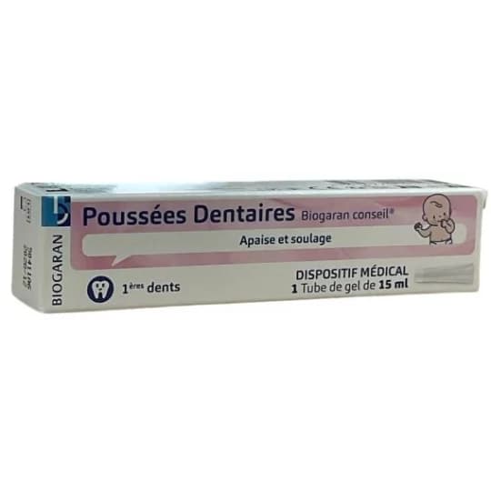 POUSSEES DENTAIRES BIOGARAN 15ML — Pharmacie Europe Poitiers