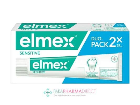 Elmex Sensitive Professional Repa Previent 75ml X2 — Pharmacie Bourg Achard