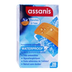 ASSANIS PANS UNIV WATERPROOF X20 — Pharmacie Européenne 24/24 de la place de clichy