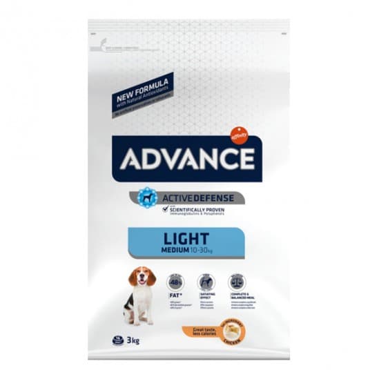 ADVANCE DOG MEDIUM LIGHT 3KG — Pharmacie  Roquette Arles by Nexum