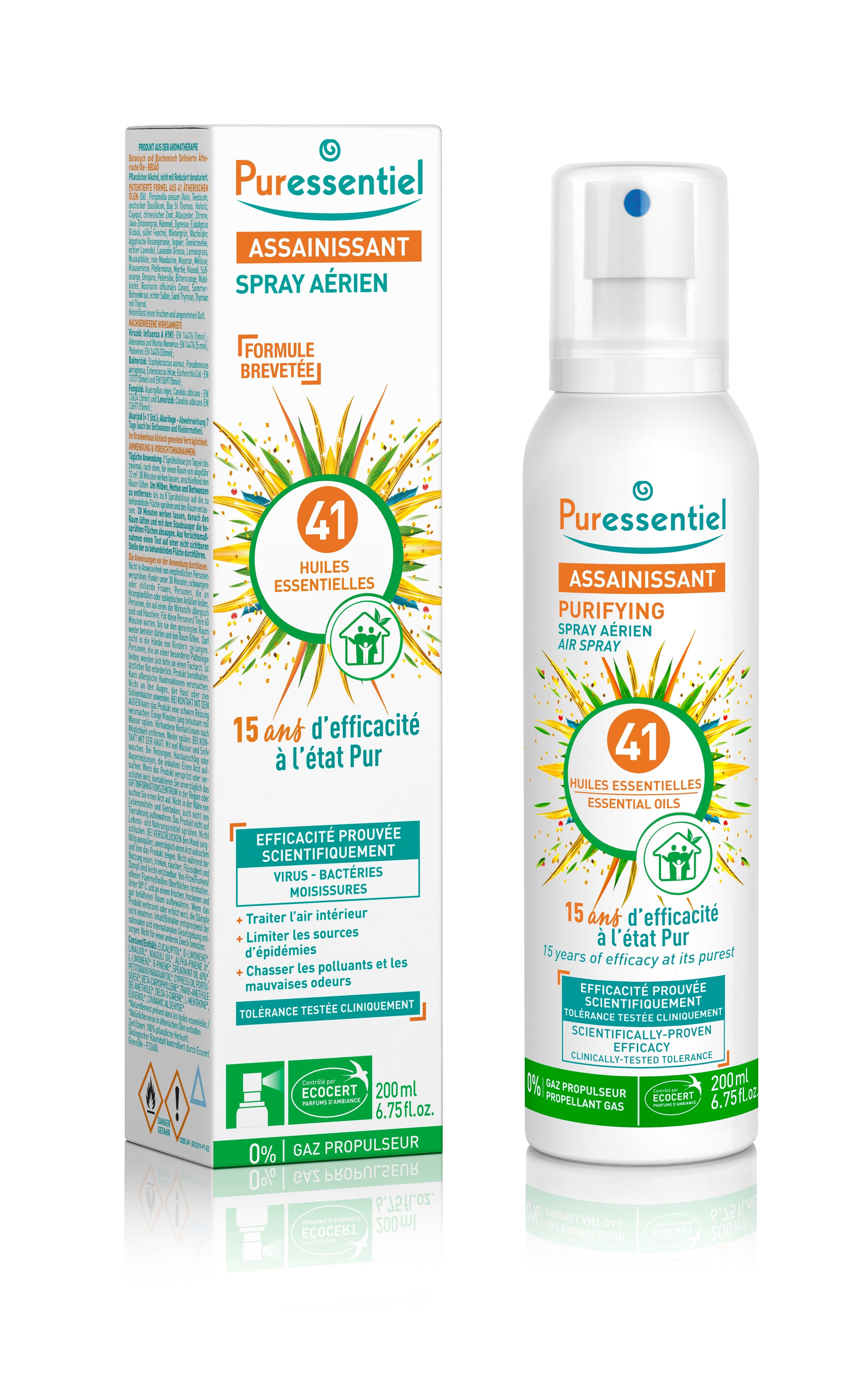 PURESSENTIEL ASSAINI SPR 200ML — Pharmacie Royale - Saint-Cloud
