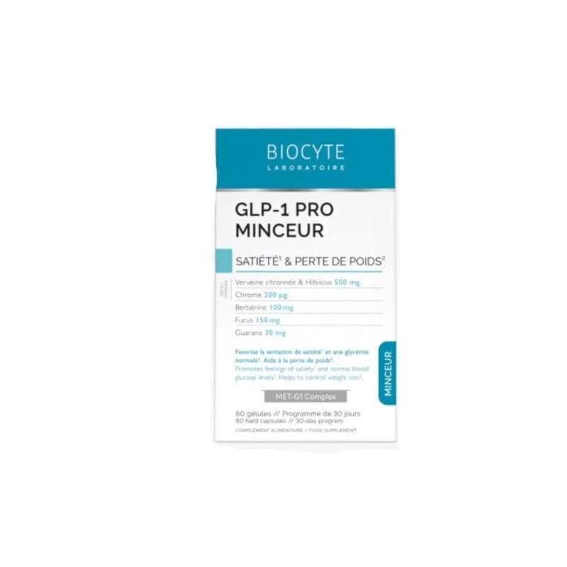 BIOCYTE GLP-1 PRO MINCEUR GELUL 60 — Pharmacie Palm Beach
