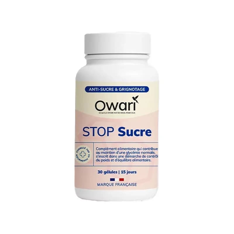 OWARI STOP SUCRE GELUL 30 — Grande Pharmacie de la Rode