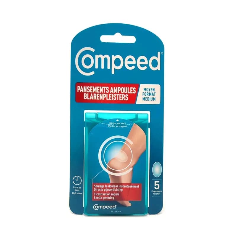 COMPEED AMPOULES MOYEN FORMAT 5 — Pharmacie Européenne 24/24 de la place de clichy