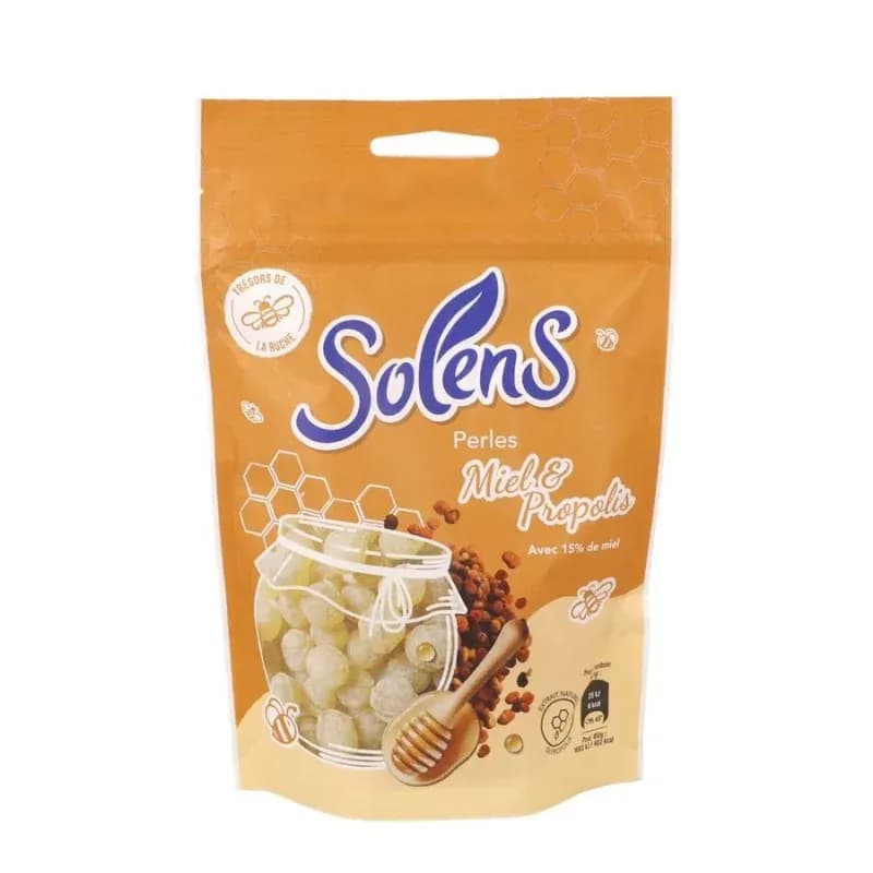 SOLENS PERLE MIEL/PROPOL SACH100G — Pharmacie Tasseel