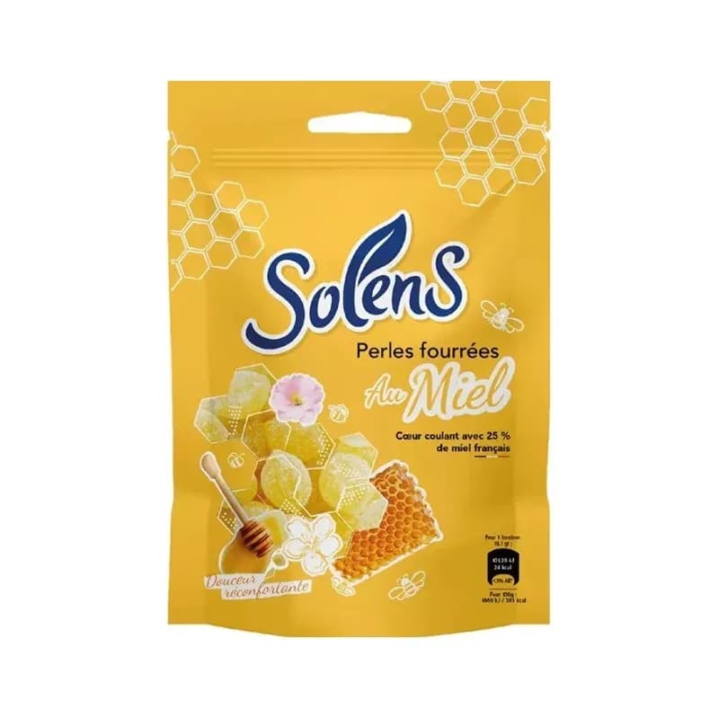 SOLENS PERLE FOURREE MIEL SACH110G — Pharmacie de Norelan