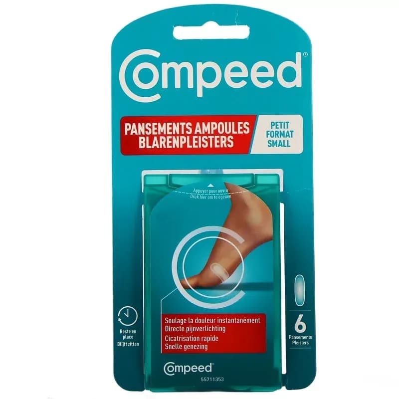 COMPEED AMPOULES PETIT FORMAT X6 — Pharmacie Européenne 24/24 de la place de clichy