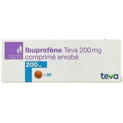 IBUPROFENE 200MG TEVA CPR 30 — Pharmacie porte de la villette