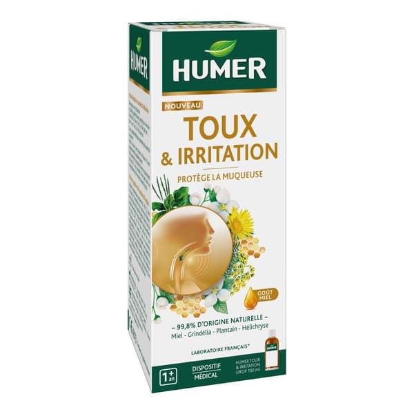 HUMER TOUX & IRRITATION SP 100ML — Pharmacie de la Galoppaz