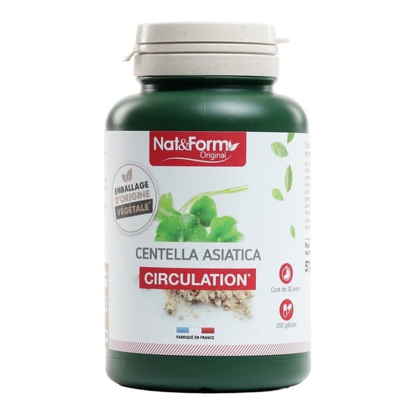 Nat Et Form Centella Asiatica Gelule 200 — Pharmacie Lafayette de Roubaix