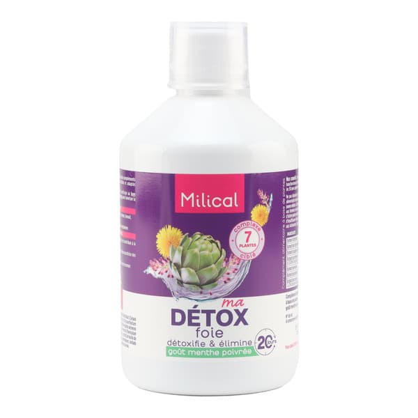 Milical Ma Detox Foie Solution Buvable 500ml — Pharmacie Gueriniere