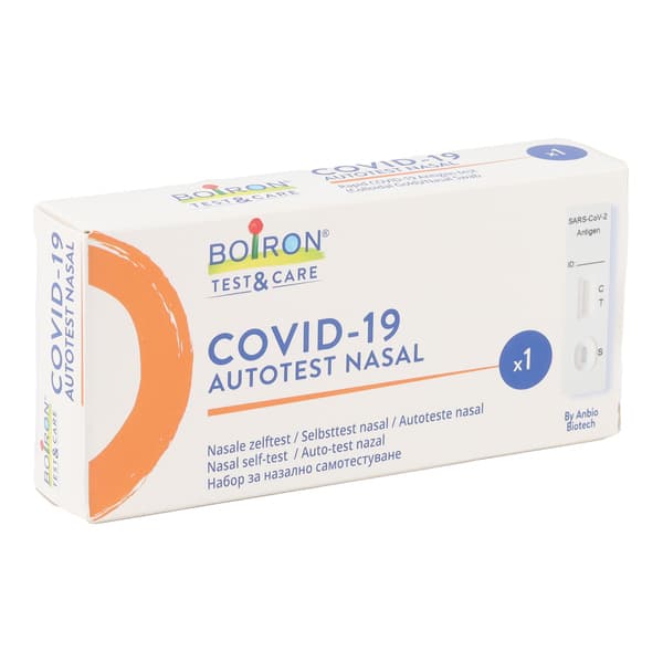 BOIRON TEST&CARE COV-19 AUTOTEST1 — Pharmacie foch - Cenon