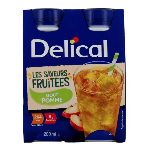 DELICAL BOIS FRUITE POMME 200X4 — Pharmacie Pharmavance Paris 9 Rochechouart