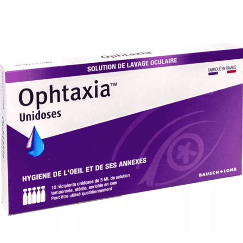 OPHTAXIA SOL LAV OCUL 5ML DOS10 — Pharmacie de la Gare - Rouen