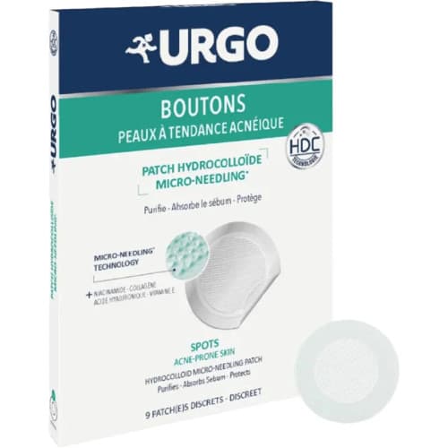 URGO BOUTON PATCH MICRO-NEEDLING 9 — Pharmacie Europe Poitiers