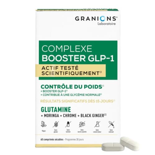 GRANIONS COMPLX BOOSTER GLP1 CPR60 — Pharmacie Pharmagreen Boucicaut