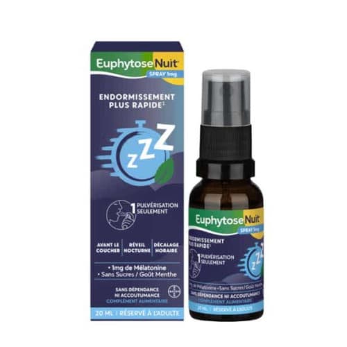 EUPHYTOSE NUIT 1MG SPR 20ML — Pharmacie Pharmavance Saint Ouen