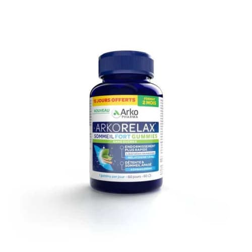 ARKORELAX SOMMEIL FORT GUMMIES 60 — Pharmacie de la Gare