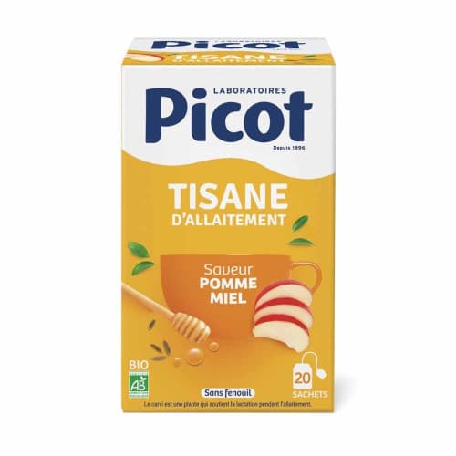 PICOT TISANE ALLAIT POM MIEL SAC20 — Pharmacie de Norelan