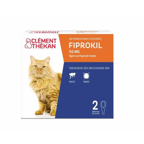 CLEM/TECK FIPROKIL CHAT PIPETTE 2 — Pharmacie Pharmavance Beaubourg