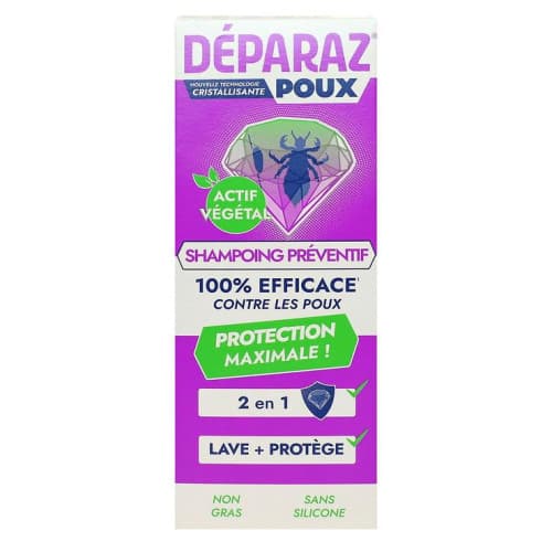 Deparaz Pro Protect Shampooing Preventif 200ml — Pharmacie des Clos