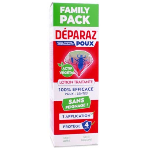 DEPARAZ POUX LOTION TRAITANT 200ML — Pharmacie des Rives du Cher