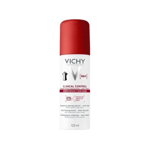 VICHY DEODORANT ANTITRANSPIRANT 48 H SPRAY. Flacon 125 ml — PHARMACIE DE LA GARE Nancy