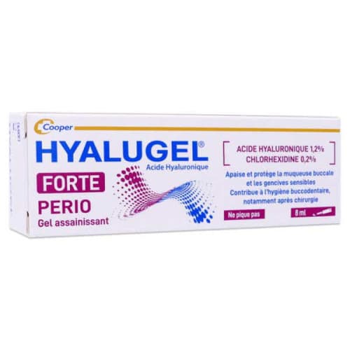 HYALUGEL FORTE PERIO GEL 8ML — Pharmacie Pharmavance Saint Ouen