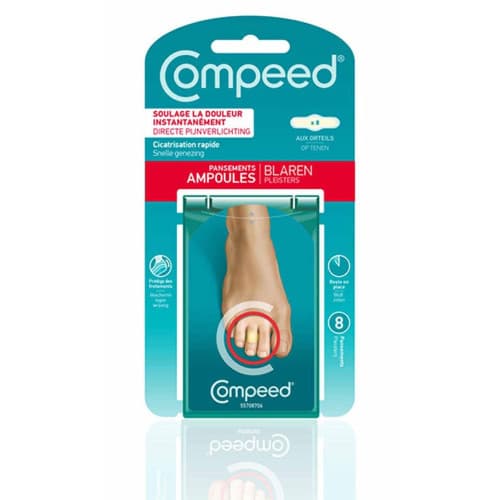 COMPEED AMPOULES ORTEIL 8 — Pharmacie Européenne 24/24 de la place de clichy