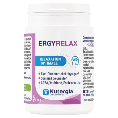 ERGYSTRESS RELAX GELULE 60 — Pharmacie foch - Cenon