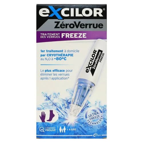 EXCILOR ZEROVERRUE FREEZE 7,5G — Pharmacie Jean Médecin