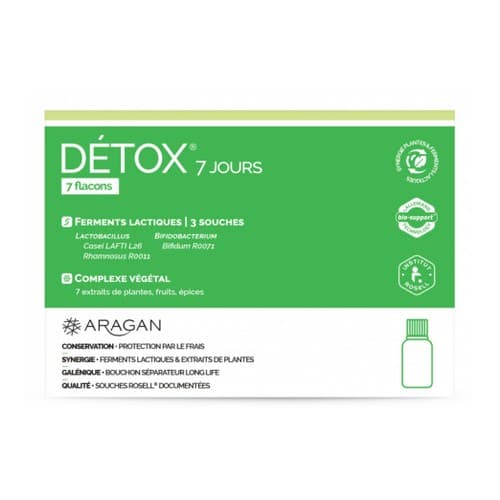 ARAGAN DETOX 3 SEM FL7 BT3 — Pharmacie Saint Agricol