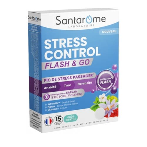 SANTAROME STRESS CONTR FLASH CPR15 — Grande Pharmacie de la Rode