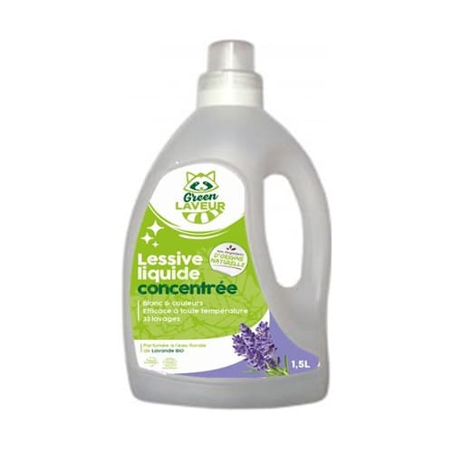 Green Laveur Lessive Liquide Concentree Lavande 1l5 — Pharmacie Lafayette de Douai