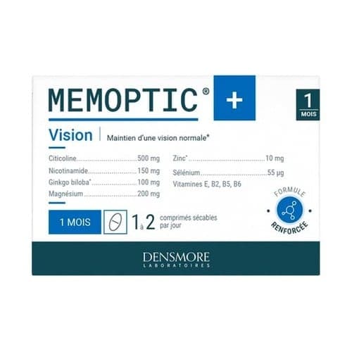 MEMOPTIC+ VISION 1 MOIS CPR30 — Pharmacie Pharmavance Orleans