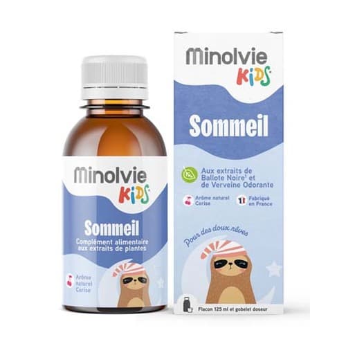 Minolvie Kids Sirop Sommeil 125ml — Pharmacie Lafayette Daloy