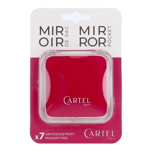 CARTEL MIROIR POCHE CARRE FRAMB — Pharmacie plaisance